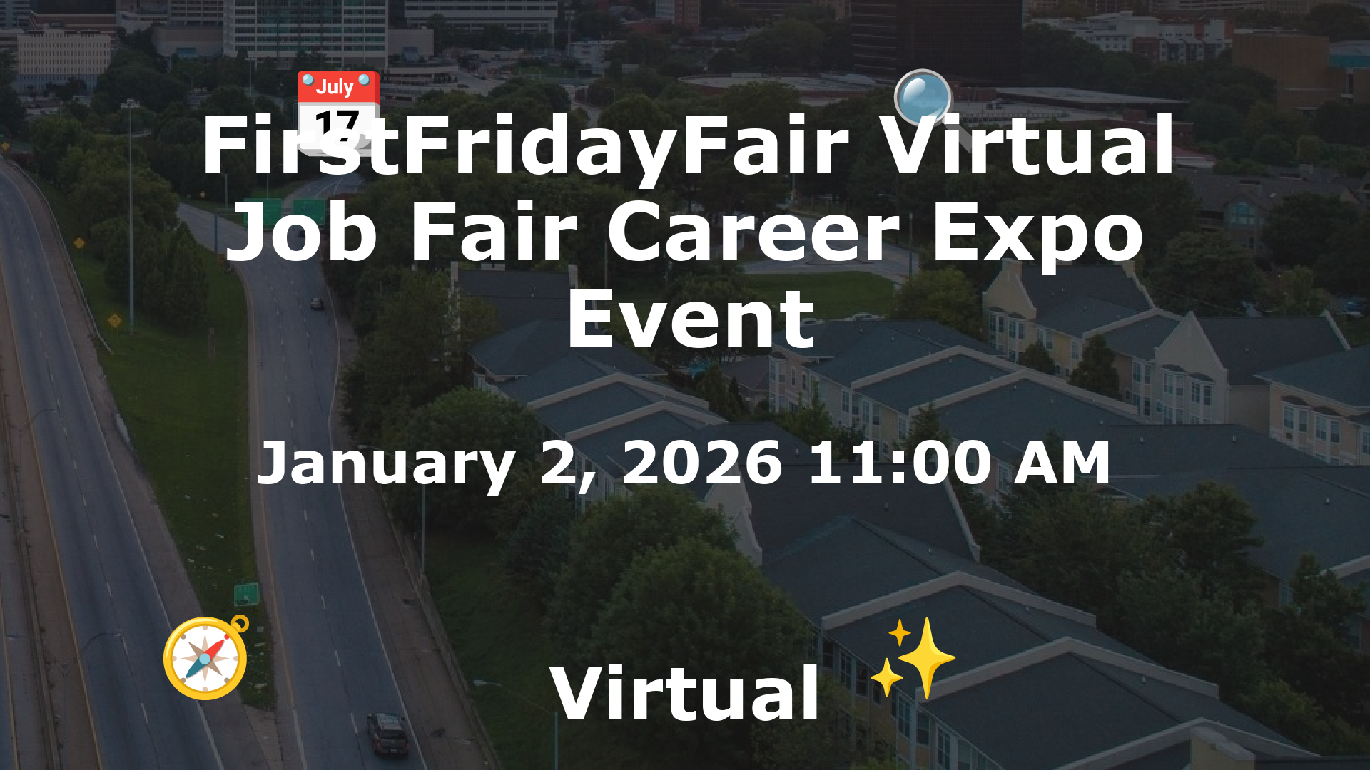 FirstFridayFair Virtual Job Fair Career Expo Event event image